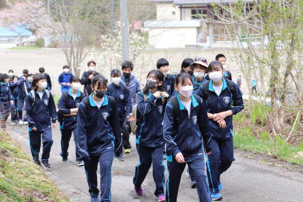 川口高校沼沢湖遠足