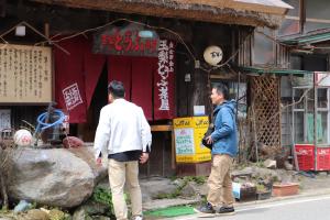玉梨とうふ茶屋さんで昼食