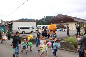 保育所の子どもたちとかぼまる