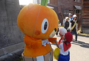 子供とかぼまる