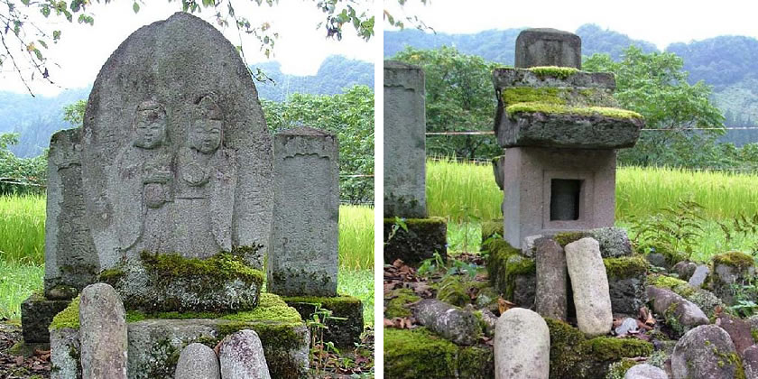 小栗山の道祖神(こぐりやまのどうそじん)または 石上の道祖神(いしがみのどうそじん)の写真