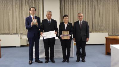 知事表敬