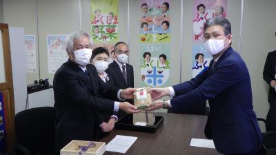 部長表敬